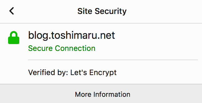 let's encrypt certification