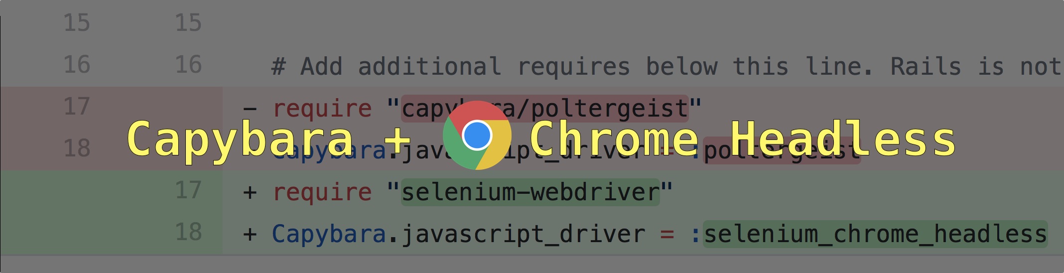 Rails E2eテストで Poltergeist から Headless Chrome へと乗り換える Hack Your Design