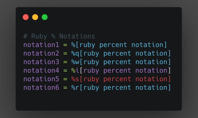 (image)Rubyの %（パーセント） を使った記法まとめ